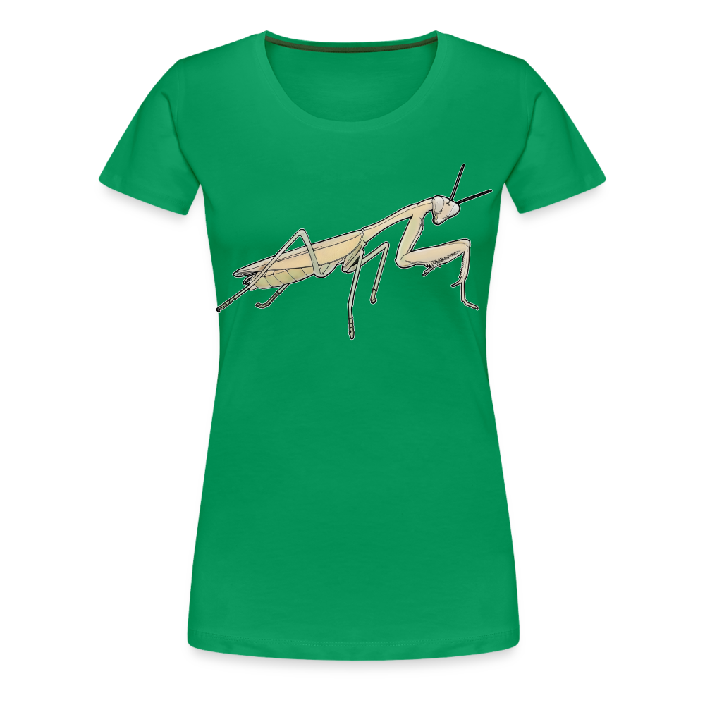 Frauen Basic T-Shirt Hierodula membranacea female - Kelly Green