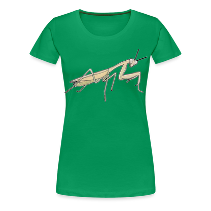 Frauen Basic T-Shirt Hierodula membranacea female - Kelly Green