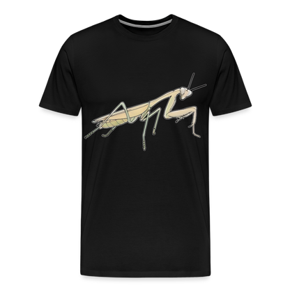 Männer Basic T-Shirt Hierodula membranacea female - Schwarz