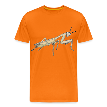 Männer Basic T-Shirt Hierodula membranacea female - Orange