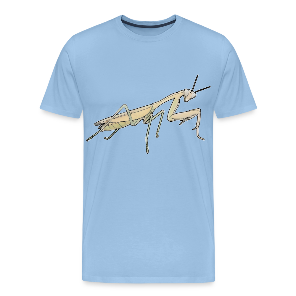 Männer Basic T-Shirt Hierodula membranacea female - Sky