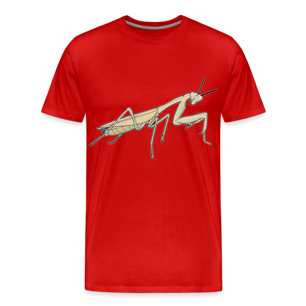 Männer Basic T-Shirt Hierodula membranacea female - Rot