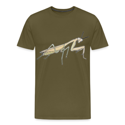 Männer Basic T-Shirt Hierodula membranacea female - Khaki