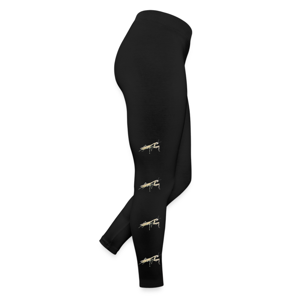 Frauen Jersey Leggings Hierodula membranacea female - Schwarz
