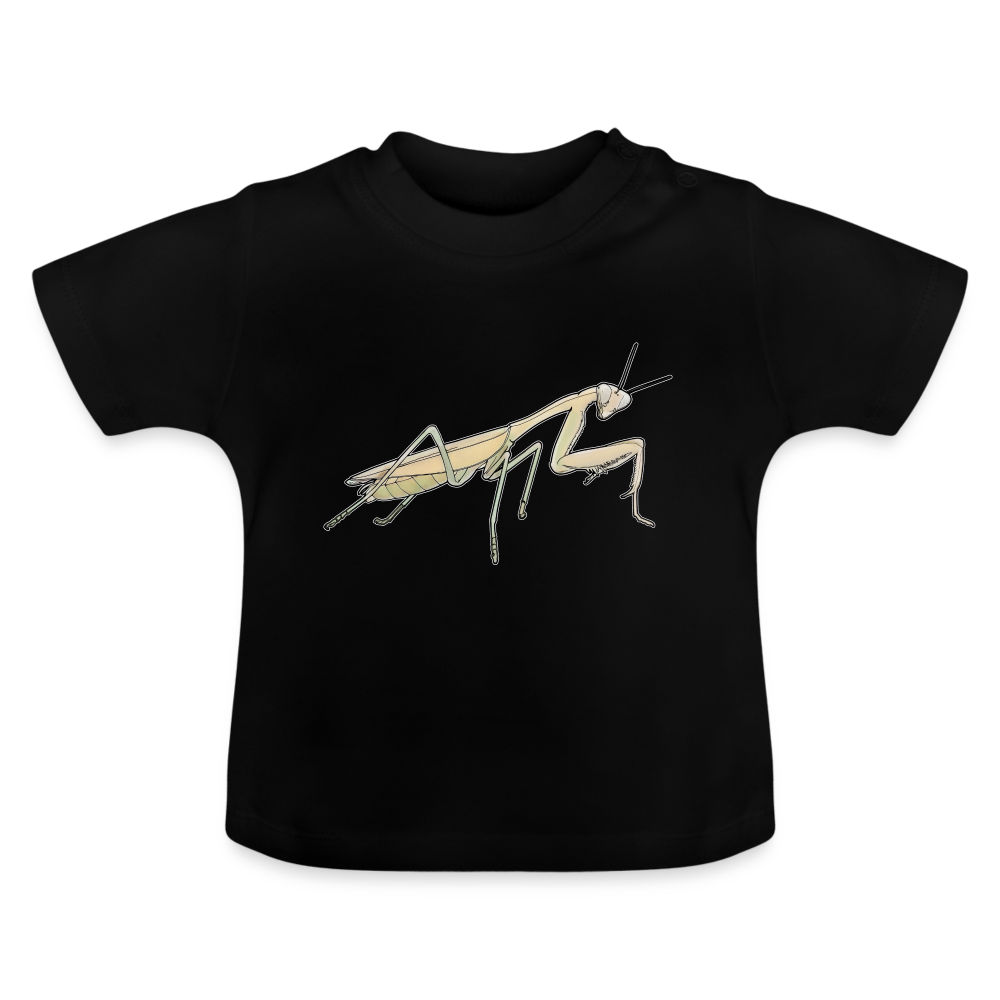 Baby T-Shirt Hierodula membranacea female - Schwarz