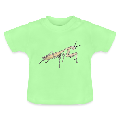 Baby T-Shirt Hierodula membranacea female - Mintgrün