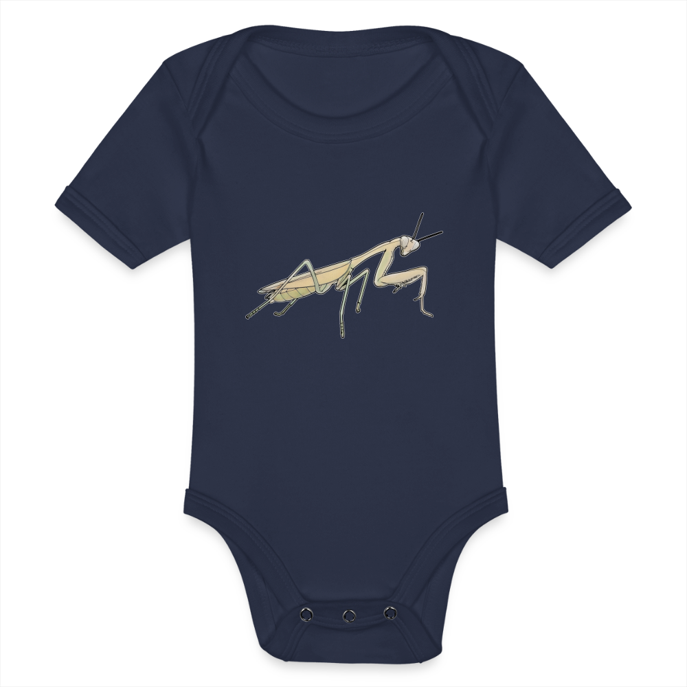 Baby Bio Body kurz Hierodula membranacea female - Dunkelnavy