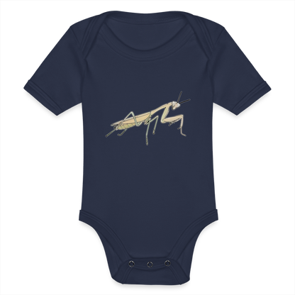 Baby Bio Body kurz Hierodula membranacea female - Dunkelnavy