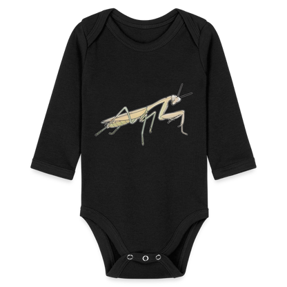 Baby Bio Body lang Hierodula membranacea female - Schwarz