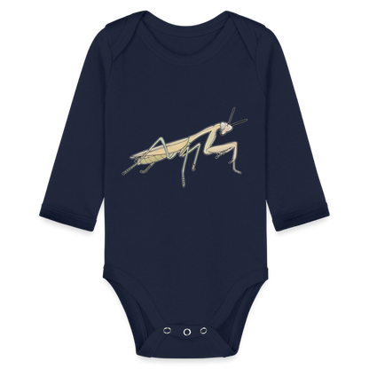 Baby Bio Body lang Hierodula membranacea female - Dunkelnavy