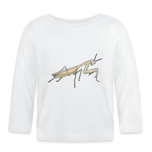 Baby Longsleeve Hierodula membranacea female - weiß