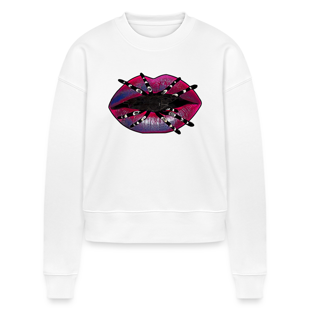 Frauen Stanley/Stella Bio Sweatshirt Tarantula Lips - weiß