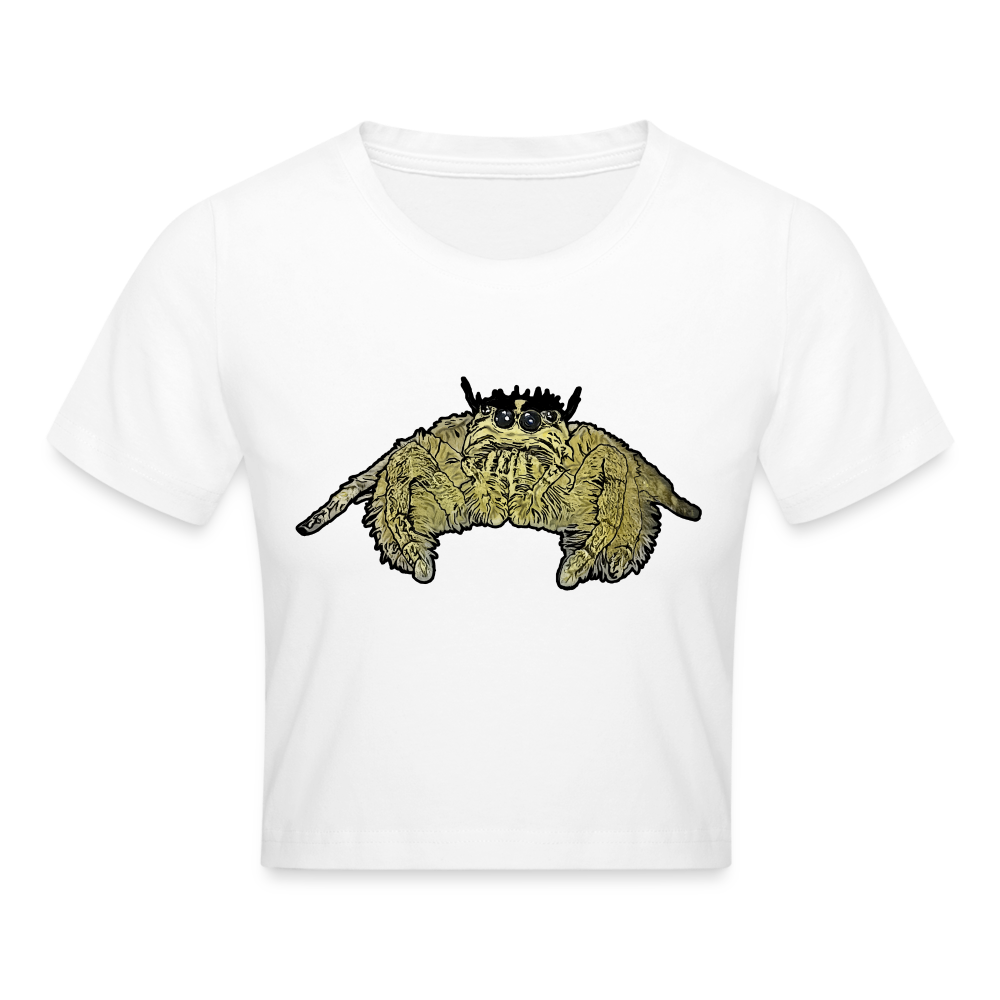 Crop T-Shirt Hyllus diardi - weiß