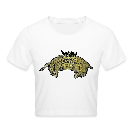 Crop T-Shirt Hyllus diardi - weiß