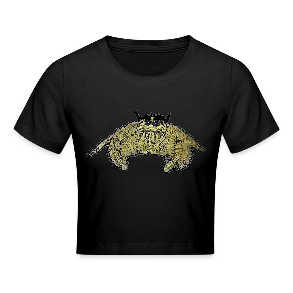 Crop T-Shirt Hyllus diardi - Schwarz