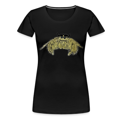 Frauen Basic T-Shirt Hyllus diardi - Schwarz
