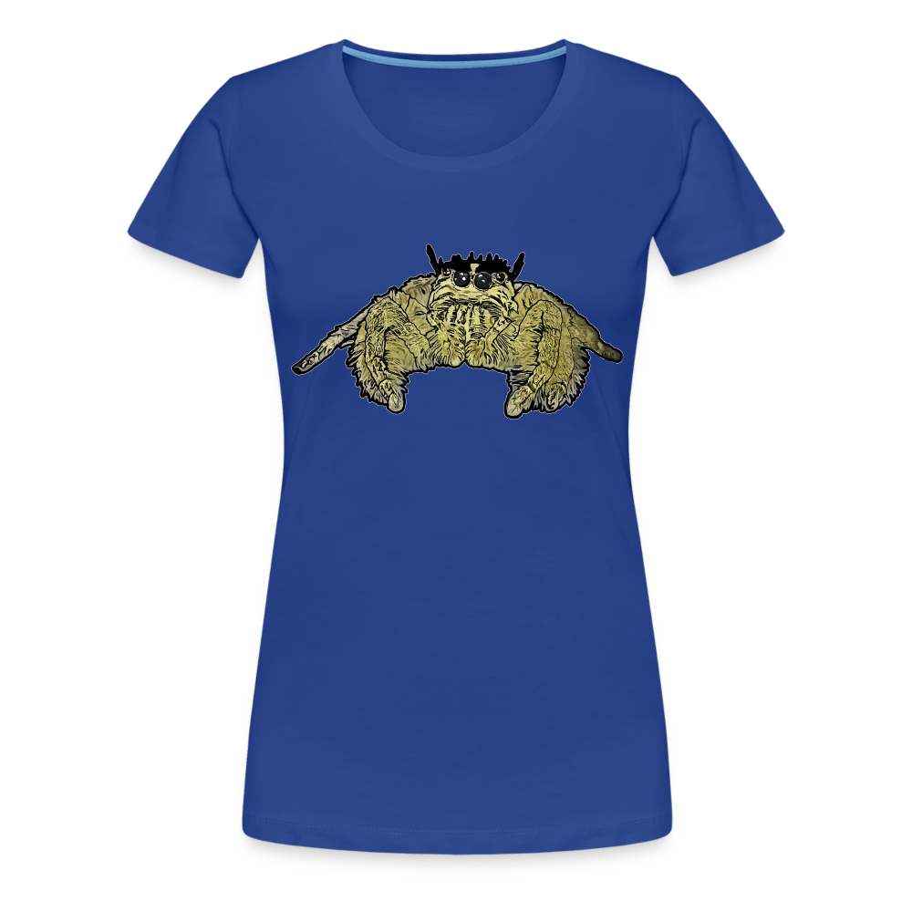 Frauen Basic T-Shirt Hyllus diardi - Königsblau