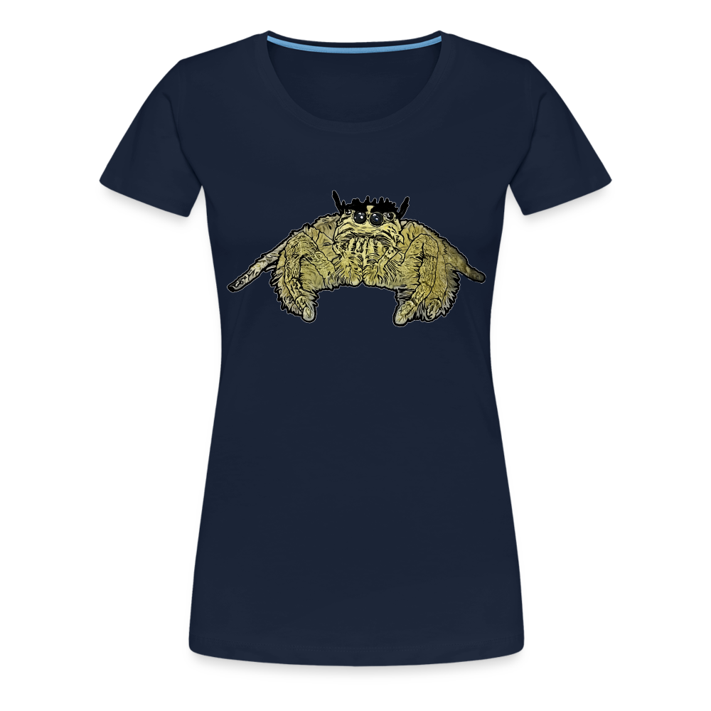 Frauen Basic T-Shirt Hyllus diardi - Navy