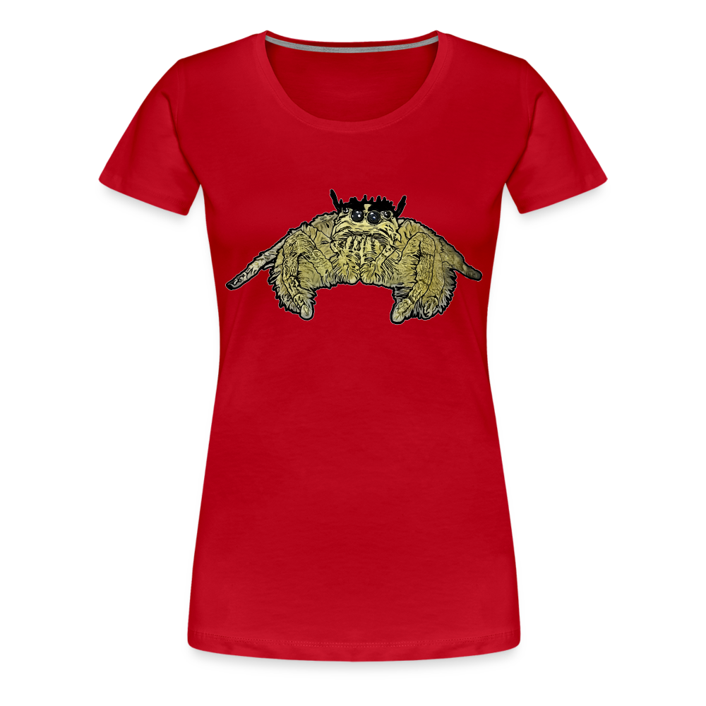 Frauen Basic T-Shirt Hyllus diardi - Rot