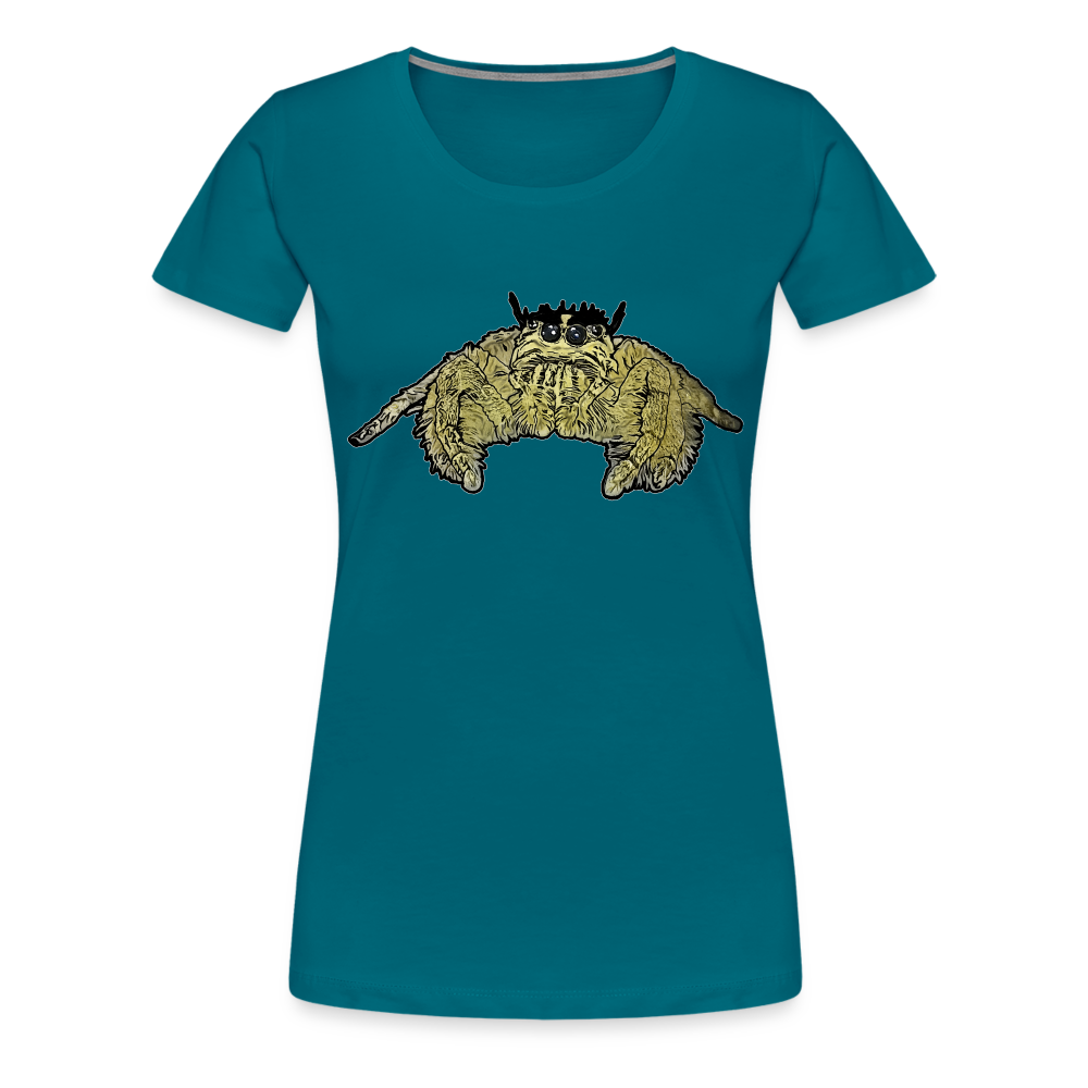 Frauen Basic T-Shirt Hyllus diardi - Divablau