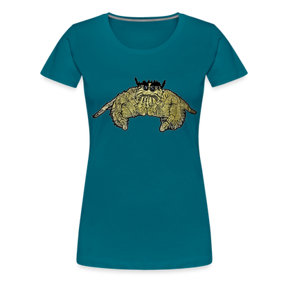 Frauen Basic T-Shirt Hyllus diardi - Divablau
