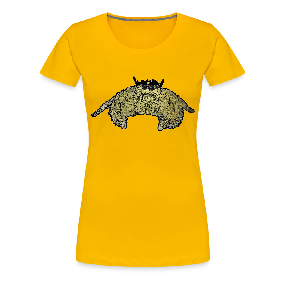 Frauen Basic T-Shirt Hyllus diardi - Sonnengelb