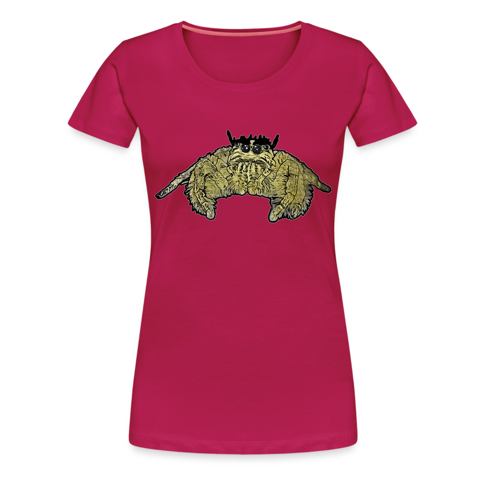 Frauen Basic T-Shirt Hyllus diardi - dunkles Pink