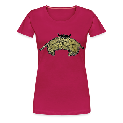 Frauen Basic T-Shirt Hyllus diardi - dunkles Pink