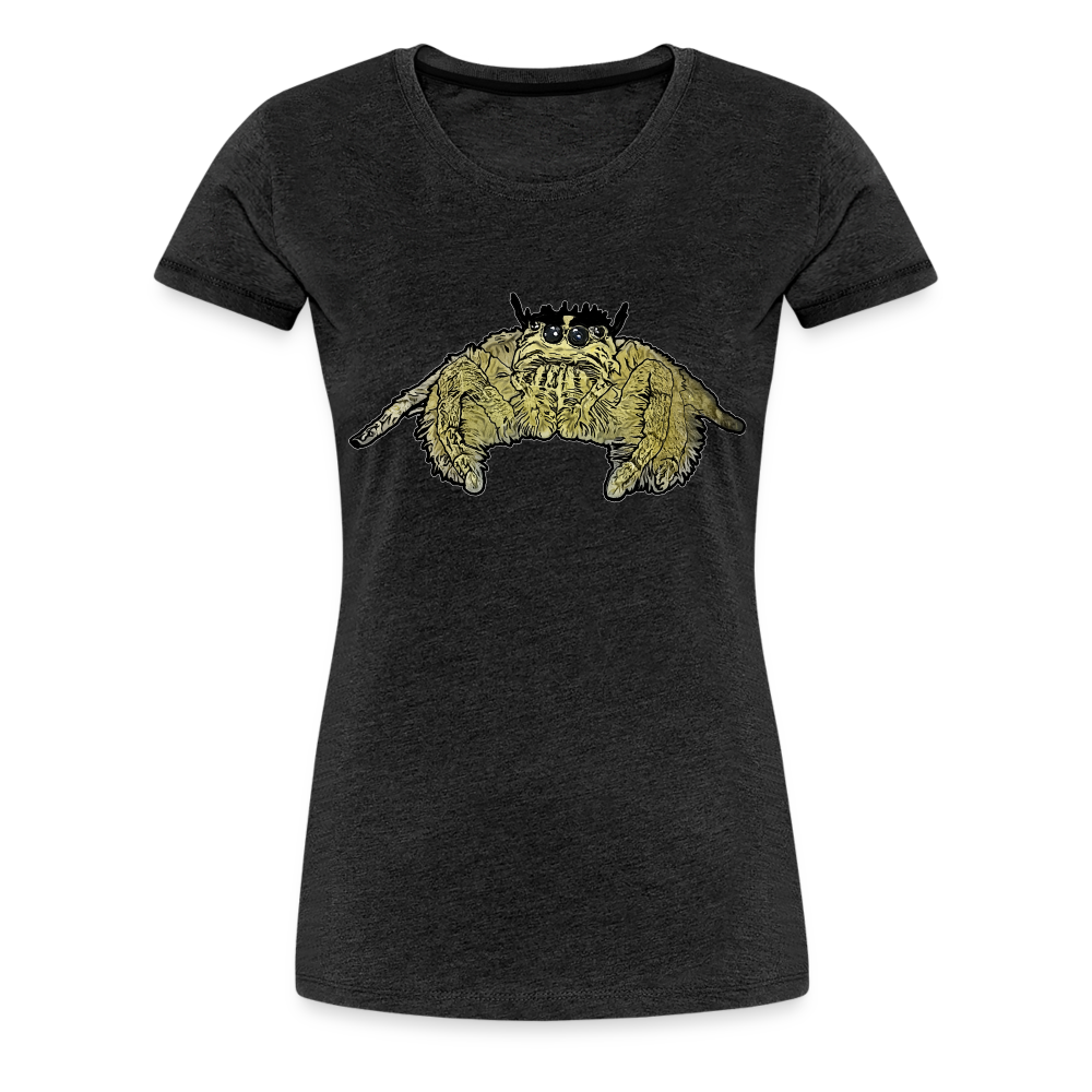 Frauen Basic T-Shirt Hyllus diardi - Anthrazit