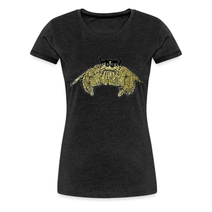 Frauen Basic T-Shirt Hyllus diardi - Anthrazit