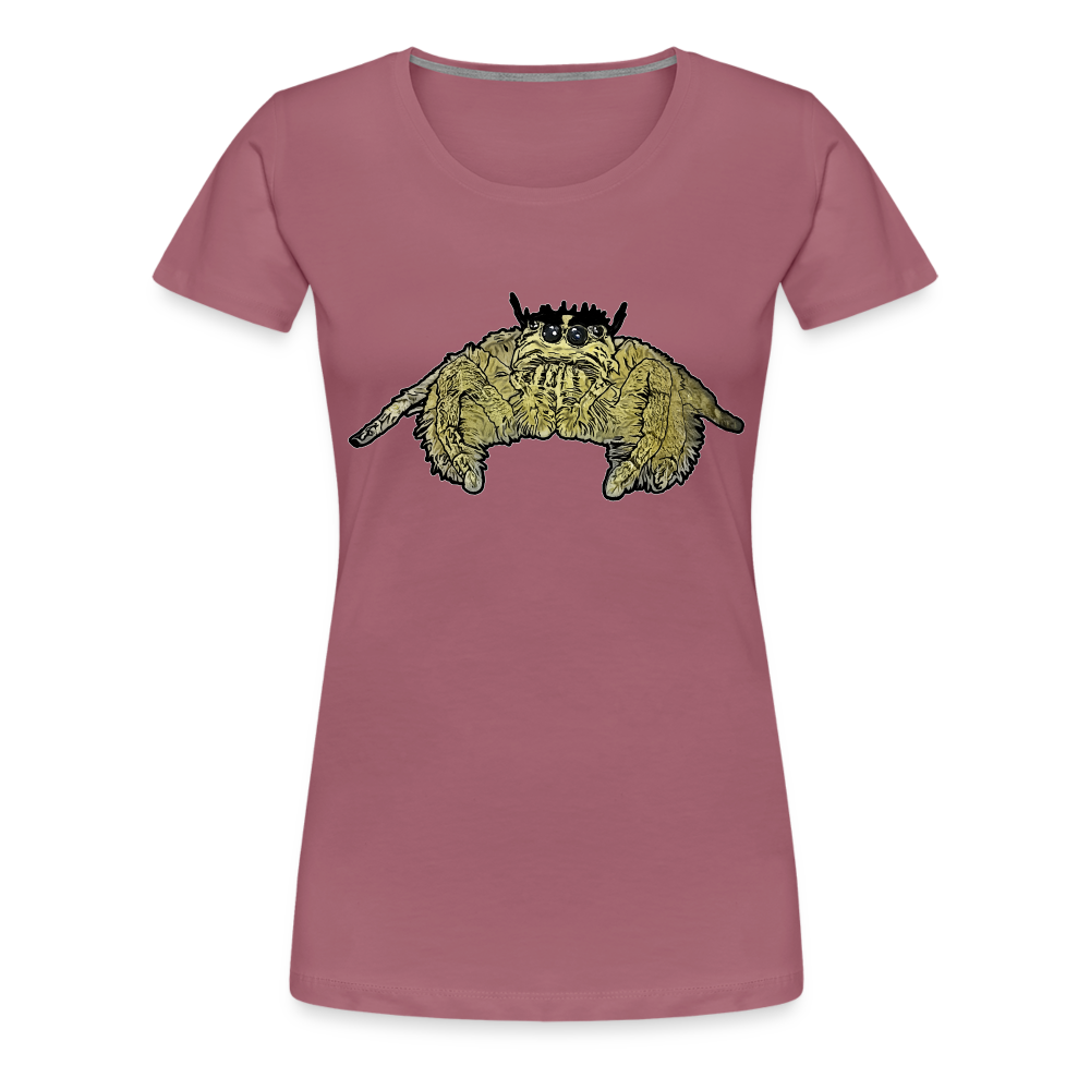 Frauen Basic T-Shirt Hyllus diardi - Malve