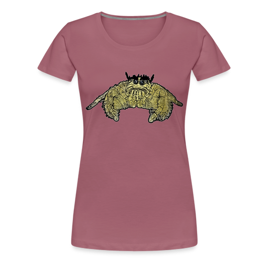Frauen Basic T-Shirt Hyllus diardi - Malve