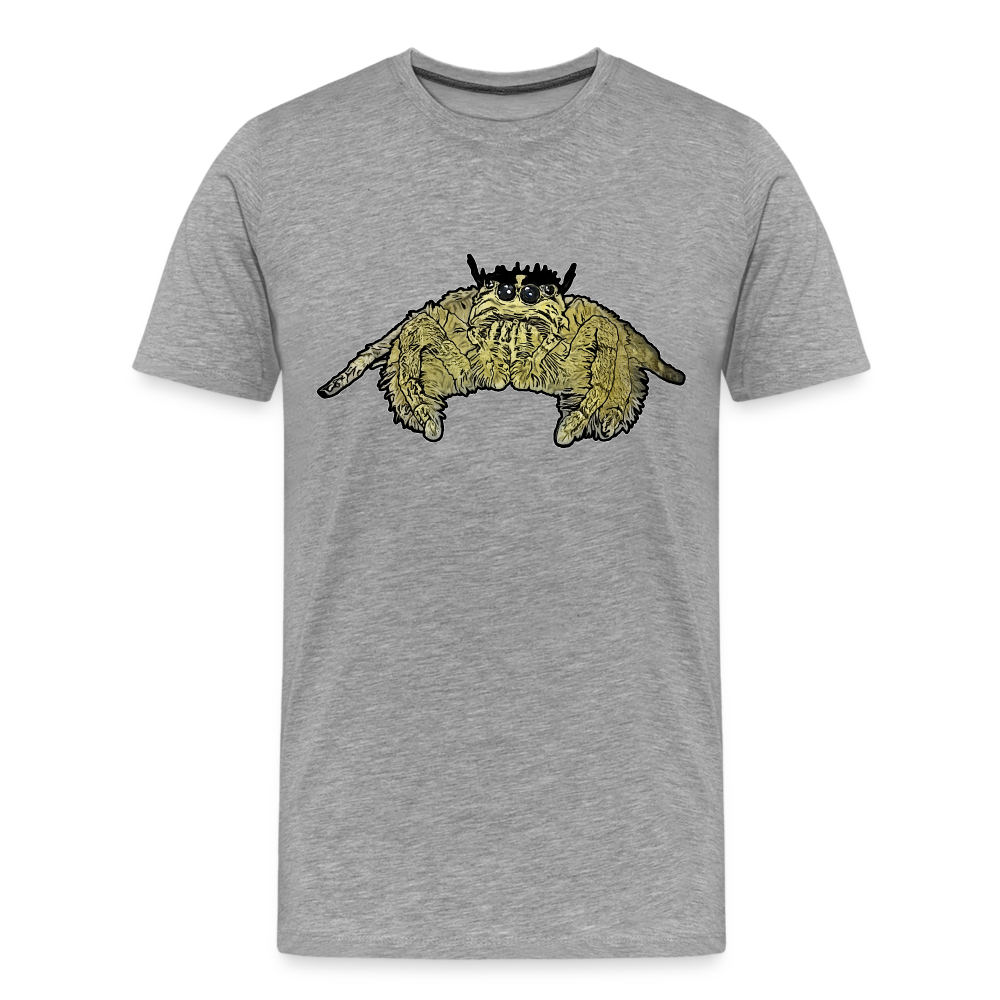 Männer Basic T-Shirt Hyllus diardi - Grau meliert