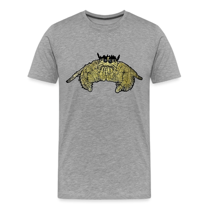 Männer Basic T-Shirt Hyllus diardi - Grau meliert
