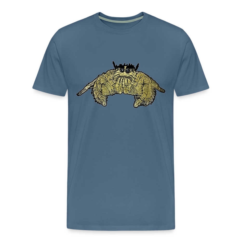 Männer Basic T-Shirt Hyllus diardi - Blaugrau