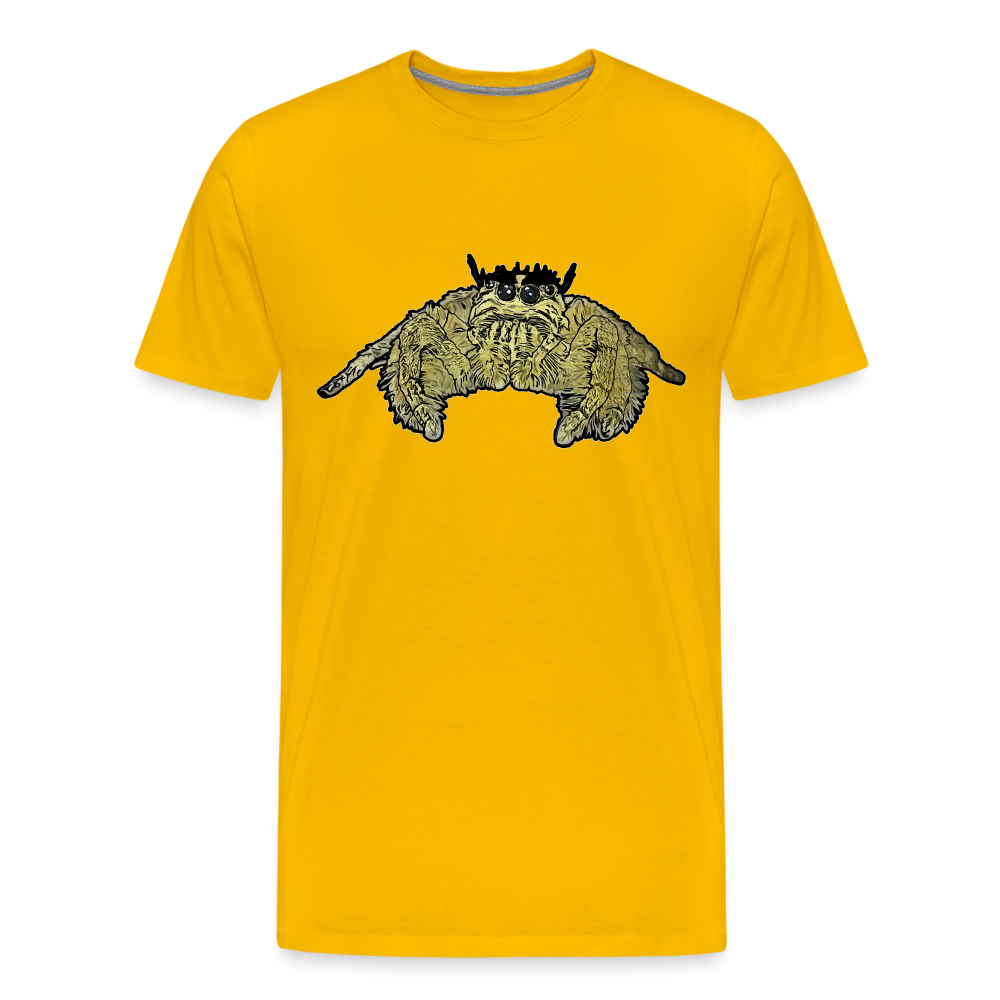 Männer Basic T-Shirt Hyllus diardi - Sonnengelb