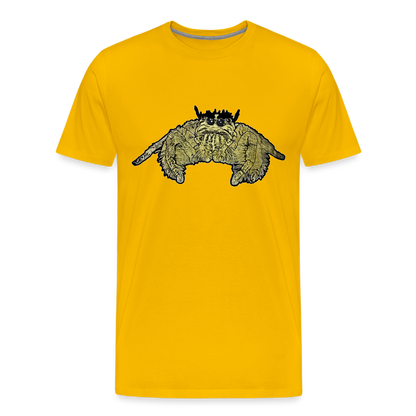 Männer Basic T-Shirt Hyllus diardi - Sonnengelb