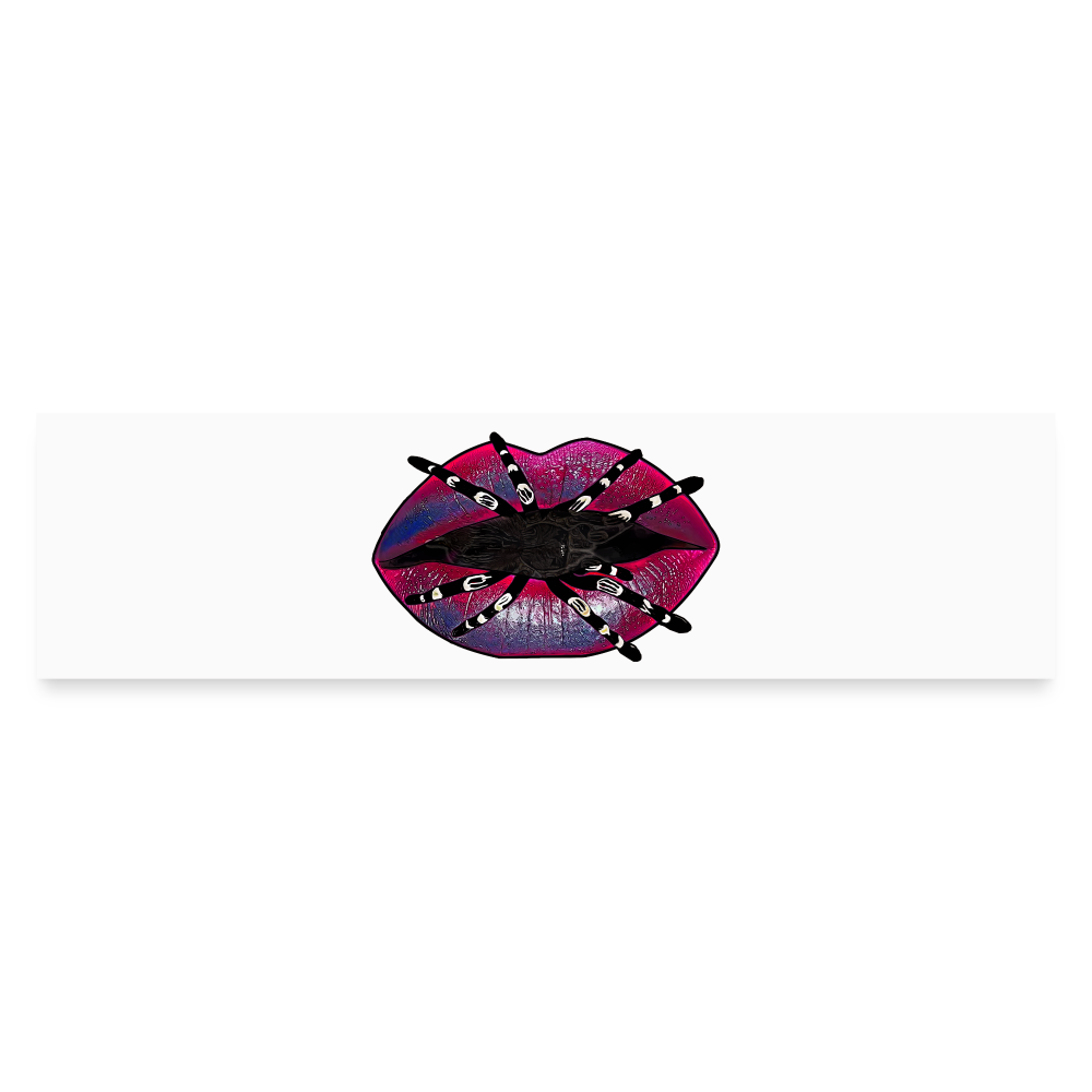 Auto-Aufkleber Tarantula Lips - Mattweiß