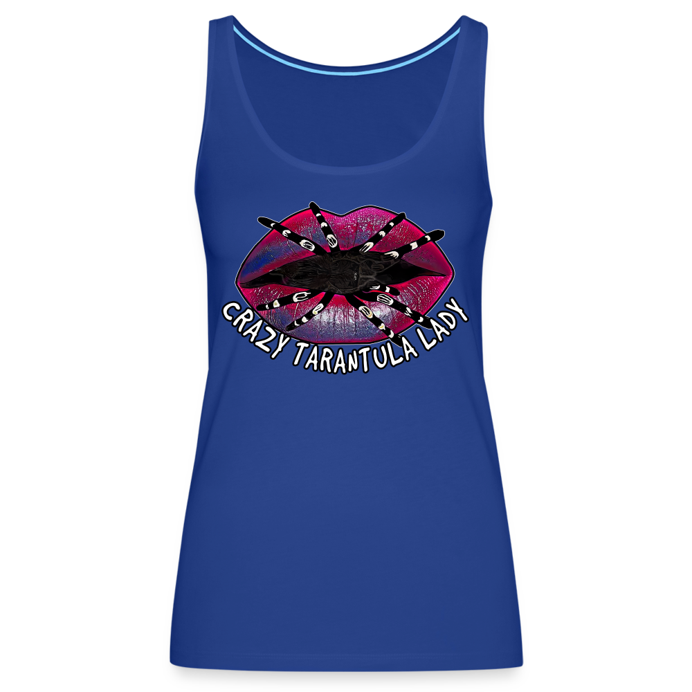 Frauen Tank Top Crazy Tarantula Lady - Königsblau