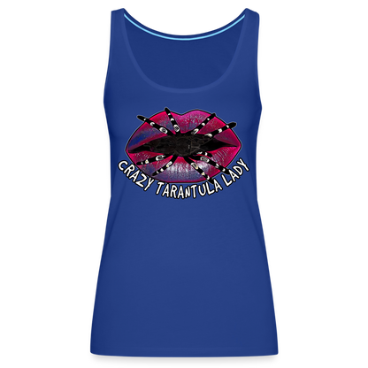 Frauen Tank Top Crazy Tarantula Lady - Königsblau
