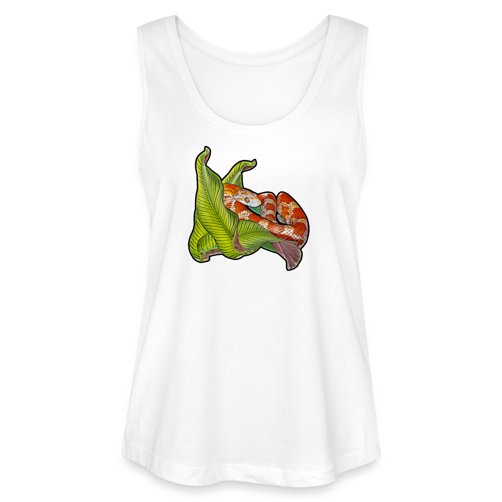 Frauen Stanley & Stella Bio Tank Top Pantherophis guttatus Lava - weiß