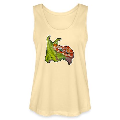 Frauen Stanley & Stella Bio Tank Top Pantherophis guttatus Lava - Creme