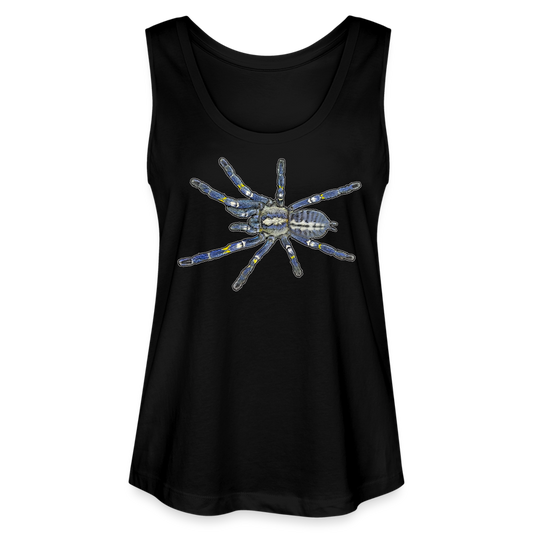 Frauen Stanley & Stella Bio Tank Top Poecilotheria metallica - Schwarz