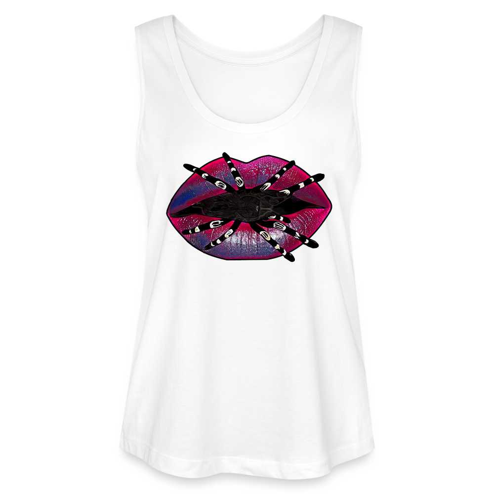 Frauen Stanley & Stella Bio Tank Top Tarantula Lips - weiß