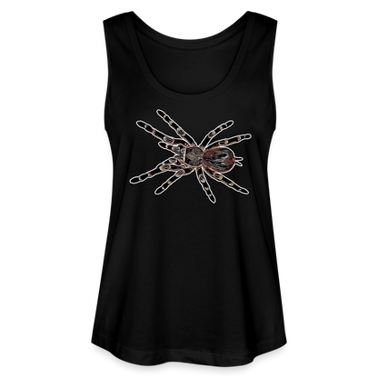 Frauen Stanley & Stella Bio Tank Top Acanthoscurria geniculata - Schwarz