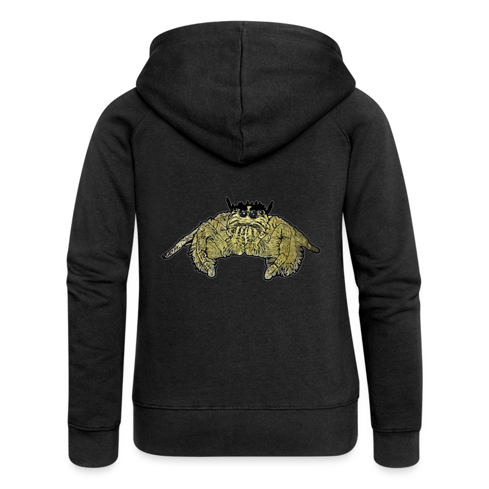 Frauen Zip-Hoodie Hyllus diardi - Schwarz