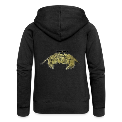 Frauen Zip-Hoodie Hyllus diardi - Schwarz