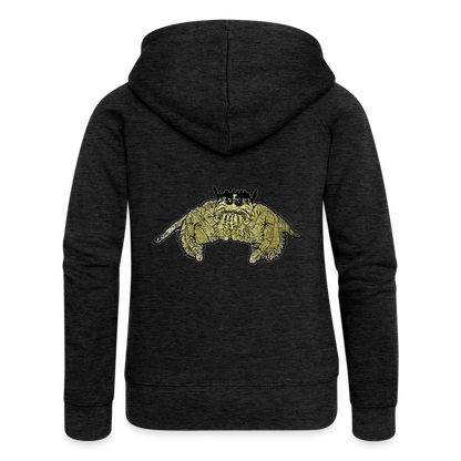 Frauen Zip-Hoodie Hyllus diardi - Anthrazit