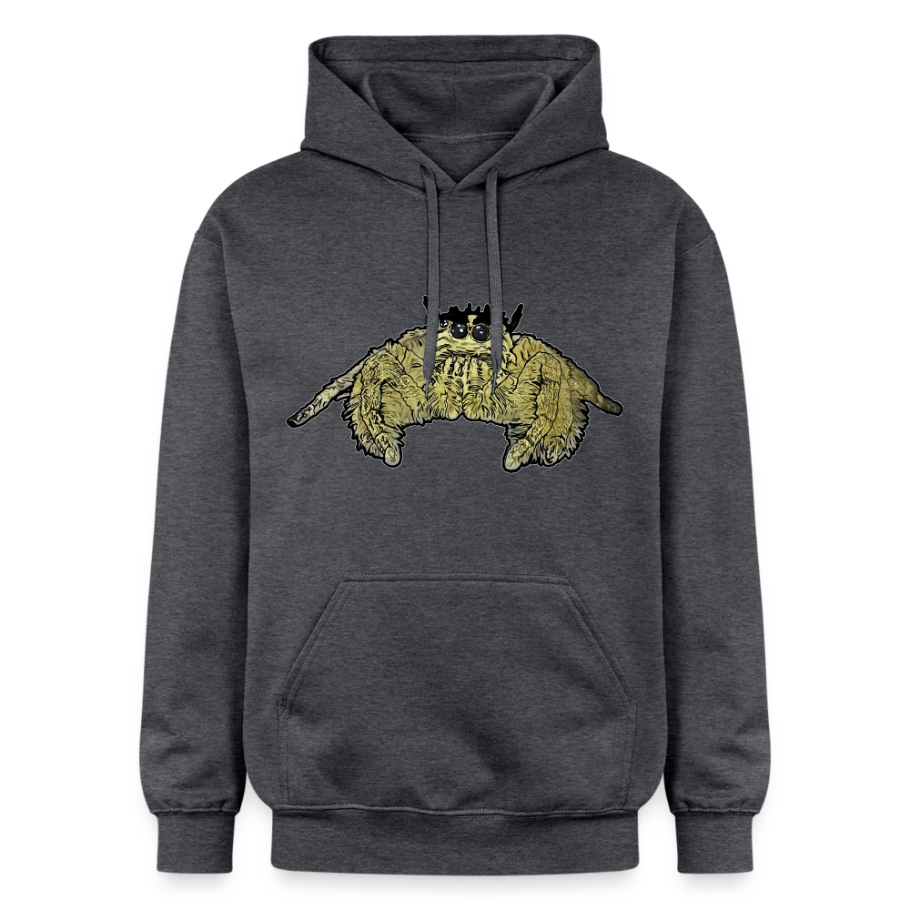 Unisex Gildan Softstyle® Midweight Hoodie Hyllus diardi - Dunkelgrau meliert