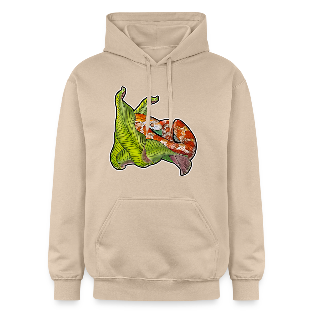 Unisex Gildan Softstyle® Midweight Hoodie Pantherophis guttatus Lava - Sand